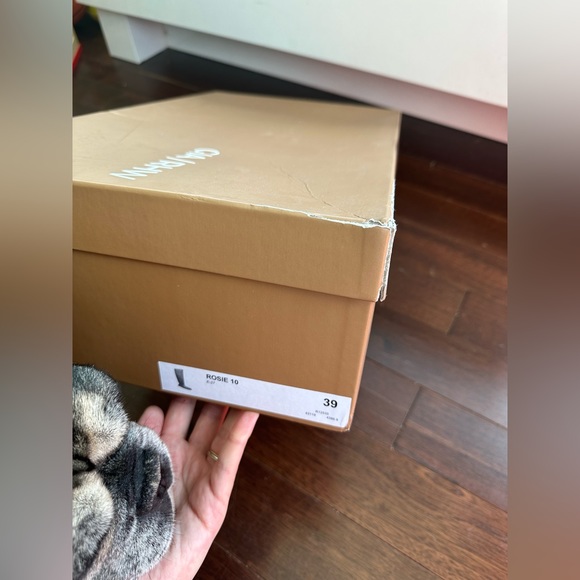 GIA COUTURE x RHW ROSIE Brown Leather Rosie 10 Thigh High Boots EUR 39 US 9 NWT - Picture 11 of 16